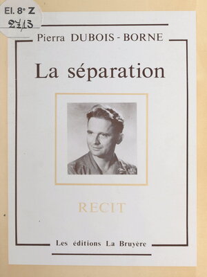 cover image of La séparation